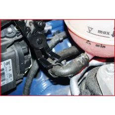 Pince à colliers coudée 90° L. 220 mm . 0-22 mm KSTOOLS 115.1182 | 115.1182