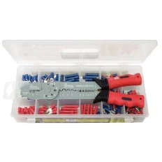 Coffret de pinces à sertir standard pour cosses pré-isolées - 271 pcs KSTOOLS 115.1230 | 115.1230