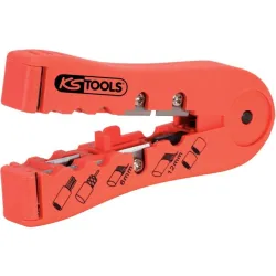 Pince à dénuder pour câbles informatiques . 112 mm KSTOOLS 115.1241 | 115.1241