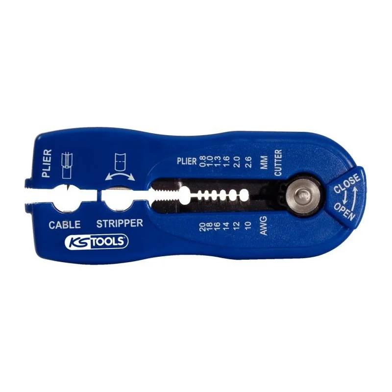 Pince à dénuder multifonction taille 2 . Ø0 .8 - 2 .6 mm KSTOOLS 115.1252 | 115.1252