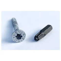 Boite de 500 vis VISSALBOIS TTAP FILET PARTIEL ZN TX20 4.0X50