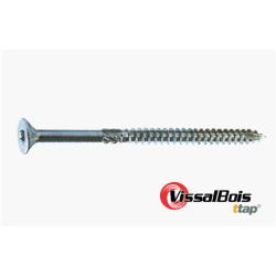 Boite de 200 vis VISSALBOIS TTAP FILET TOTAL  ZN TX30 6.0X40