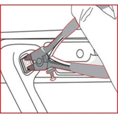 Pince pour rétroviseur extérieur KSTOOLS 115.1305 | 115.1305