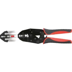 Jeu de 8 outils pour le sertissage et le dénudage + cosses KSTOOLS 115.1400 | 115.1400