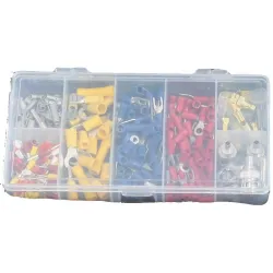 Jeu de 8 outils pour le sertissage et le dénudage + cosses KSTOOLS 115.1400 | 115.1400