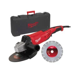 MILWAUKEE MEULEUSE D'ANGLE 230MM 2200W AG 22-230 D-SET
