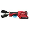 MILWAUKEE COUPE-CÂBLE HYDRAULIQUE 18 VOLTS FORCE LOGIC ONE
