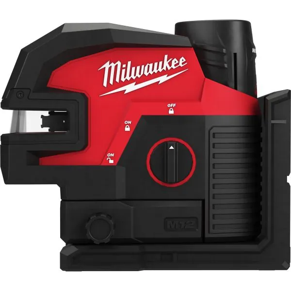 MILWAUKEE LASER 4 LIGNES AVEC 4 POINTS 12 VOLTS M12