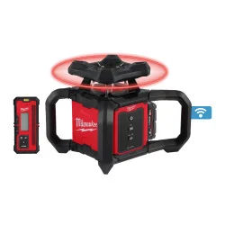 MILWAUKEE LASER ONE-KEY ROTATIF ROUGE, HORIZONTAL, 600 M -