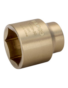 Douille 1/2" antidéflagrante avec profil hexagonal 9 mm en aluminium bronze