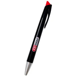 Stylo bille noir avec embout tactile KSTOOLS 10053 | Mesure & Traçage