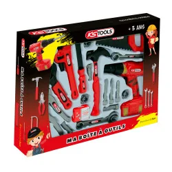 Coffret d'outils pour enfants KSTOOLS 100091 | Vis bois | Ekibat