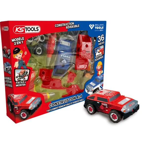 Kit de construction voiture 4x4 pour enfant . | Chevilles & Ancrages |