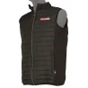 Bodywarmer noir - L KSTOOLS 100451 | Vis bois | Ekibat