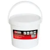 Seau de graisse à pneu blanche . 5KG | Outillage maçon | Ekibat