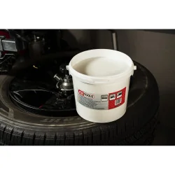 Seau de graisse à pneu blanche . 5KG | Outillage maçon | Ekibat