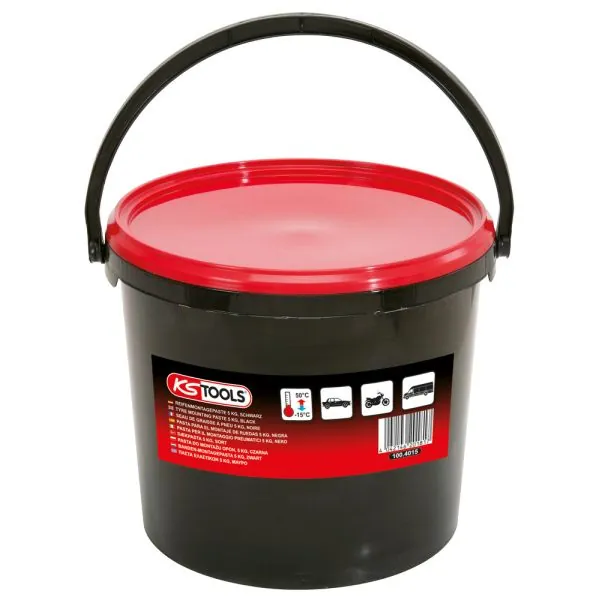 Seau de graisse à pneu noire 5KG KSTOOLS | Pinces & Tenailles | Ekibat