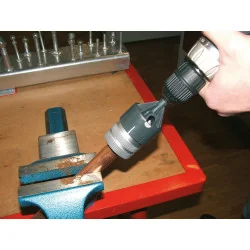 Adaptateur pour ébavureur . 6 pans 1/4’’ . | Mesure & Traçage | Ekibat