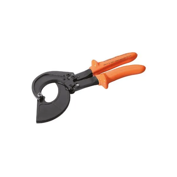 Coupe-câble isolé à cliquet - capacité 52 mm | Clés & Douilles | Ekiba