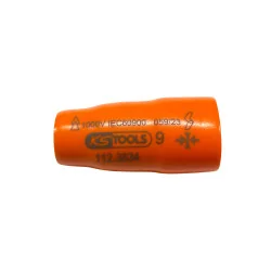 Douille isolée 3/8'' 12 pans . 9 mm | Vis bois | Ekibat