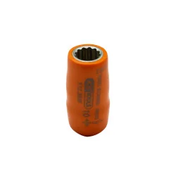 Douille isolée 3/8'' 12 pans . 10 mm | Vis bois | Ekibat