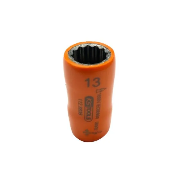 Douille isolée 3/8'' 12 pans . 13 mm | Vis bois | Ekibat