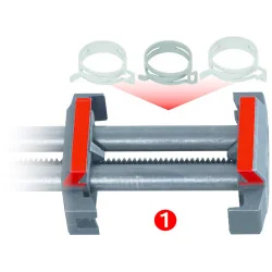 Tendeur pour colliers auto-serrants 0-62 mm KSTOOLS 115.0911 | Mesure