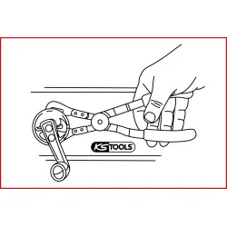 Pince pour ressorts de porte KSTOOLS 115.0994 | Pinces & Tenailles | E