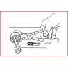 Pince pour ressorts de porte KSTOOLS 115.0994 | Pinces & Tenailles | E