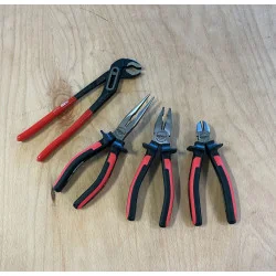 Jeu de 4 pinces ERGOTORQUE® KSTOOLS 115.1004 | Vis bois | Ekibat