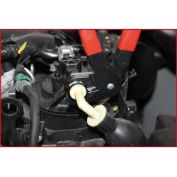 Pince coudée pour conduites de carburant . 0-24 | Pinces & Tenailles |