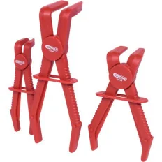 Jeu de pinces à clamper coudées à 90° . 3 pcs KSTOOLS 115.5055 | 115.5055