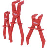 Jeu de pinces à clamper coudées à 90°. 3 pcs 115.5055 Kstools | 115.5055