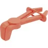 Pince à clamper coudée à 90° . Ø 23mm . L.165 mm KSTOOLS 115.5058 | 115.5058