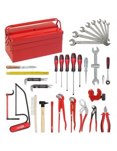 Composition d'outils Sanitaire-Chauffage en caisse...