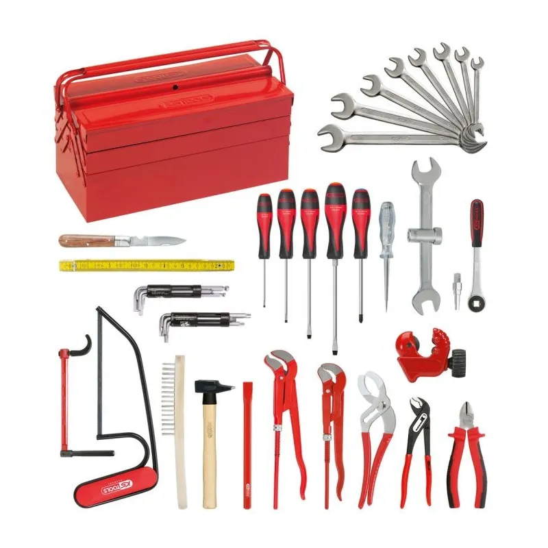 Composition d'outils Sanitaire-Chauffage en caisse métallique - 47 pièces KSTOOLS 116.0147 | 116.0147 Composition d'outils Sanitaire-Chauffage en caisse métallique - 47 pièces KSTOOLS 116.0147 | 116.0147