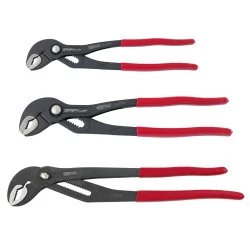Lot de trois pinces multiprises à verrouillage 10" | Vis bois | Ekibat