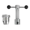 Clé à bonde chromée avec adaptateur KSTOOLS 116.2005 | Vis bois | Ekib