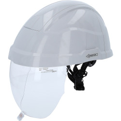 Casque de protection avec écran facial intégré pour