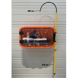 Boîte de rangement étanche vide à couvercle transparent | Chevilles &