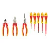 Jeu de pinces ERGOTORQUE® et tournevis isolés ULTIMATE® | Vis bois | E