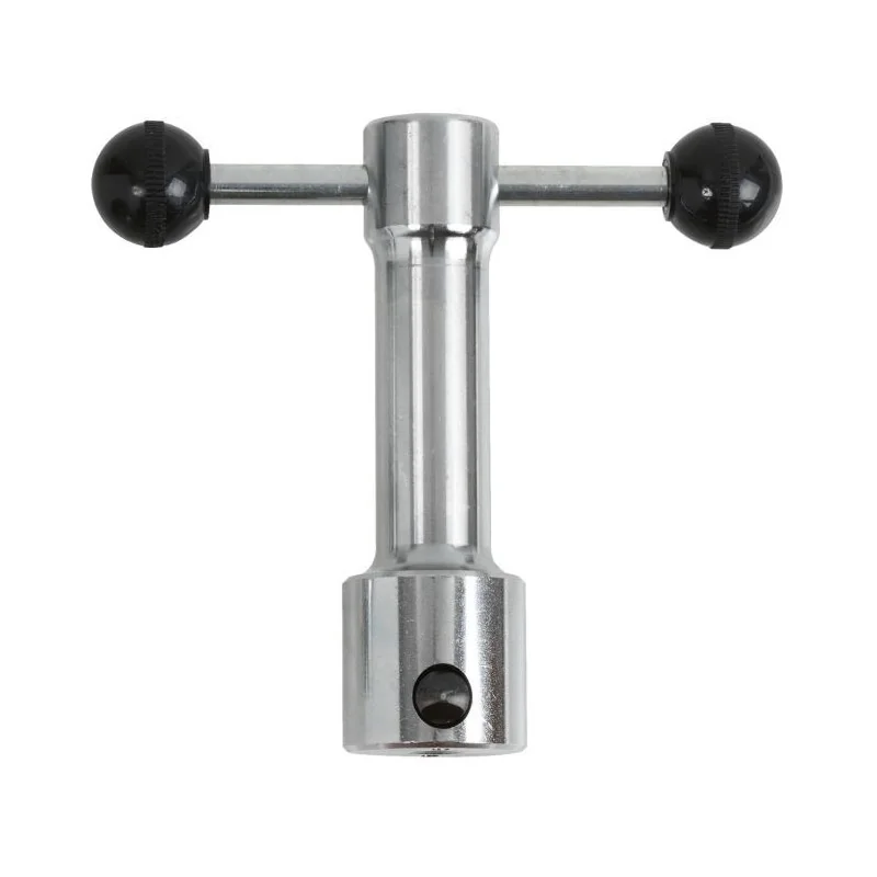 Clé à bonde chromée avec adaptateur KSTOOLS 116.2005 | 116.2005
