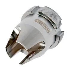 Clé à bonde chromée avec adaptateur KSTOOLS 116.2005 | 116.2005