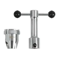 Clé à bonde chromée avec adaptateur KSTOOLS 116.2005 | 116.2005