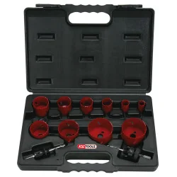 Coffret de 10 scies cloches . Ø19 à | Vis bois | Ekibat