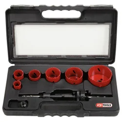 Coffret de 6 scies cloches . Ø22 à 68 mm KSTOOLS 129.5550
