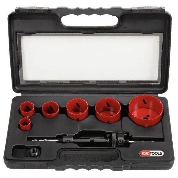 Coffret de 6 scies cloches . Ø22 à | Scies cloches & Trépans | Ekibat