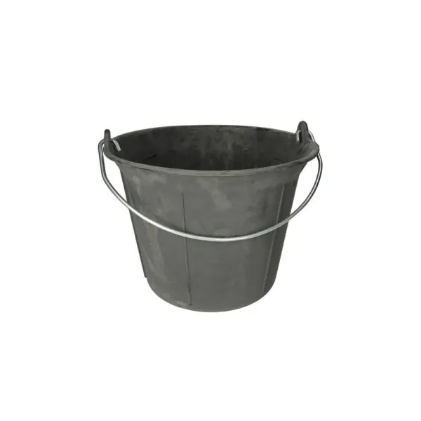 Seau caoutchouc synthétique noir - 11L KSTOOLS 140.0037 | Outillage ma