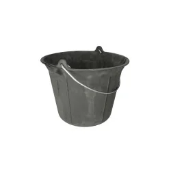 Seau caoutchouc synthétique noir - 11L KSTOOLS 140.0037 | Outillage ma