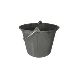 Seau caoutchouc synthétique noir - 11L KSTOOLS 140.0037 | Outillage ma